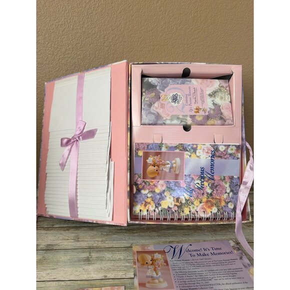 Precious Moments Thanks A Bunch C0020 2000 Club Symbol w Box & Case - Picture 7 of 16